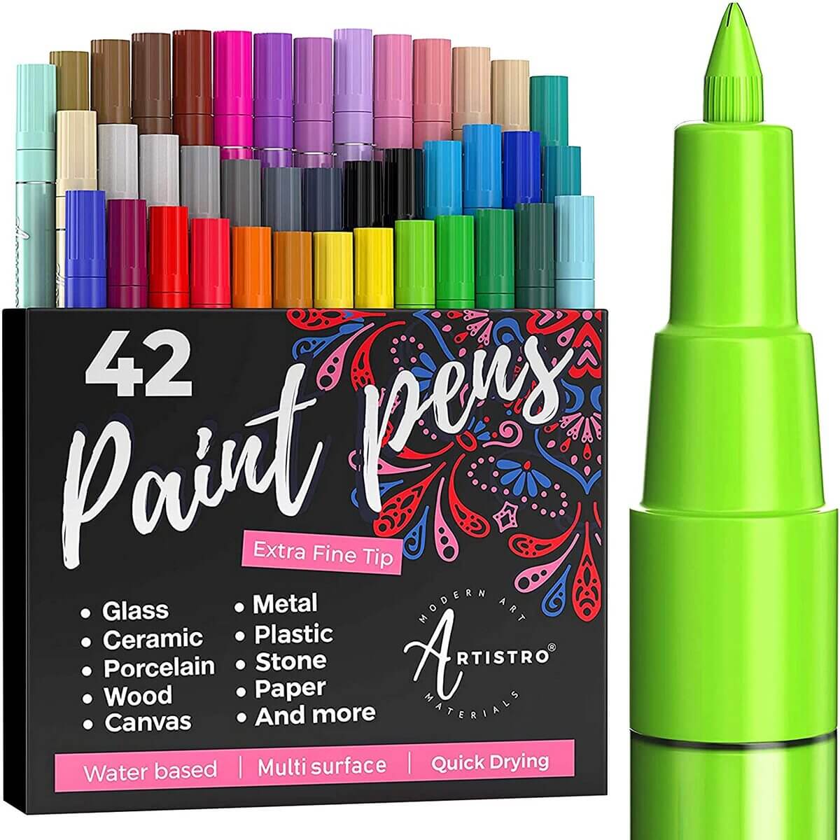 W Write On Anything Acrylic Paint Pens For Rock Painting Paint Pens For Rock 