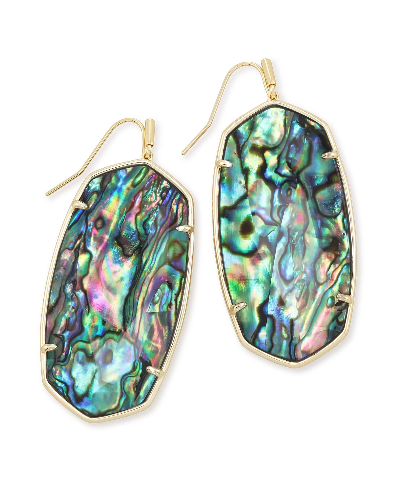 kendra scott danielle abalone earrings