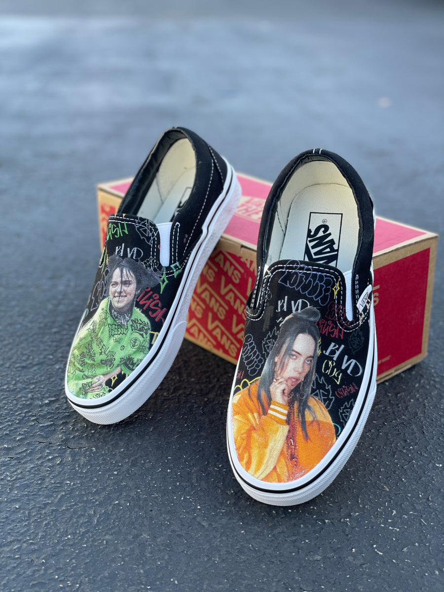 billie eilish custom vans