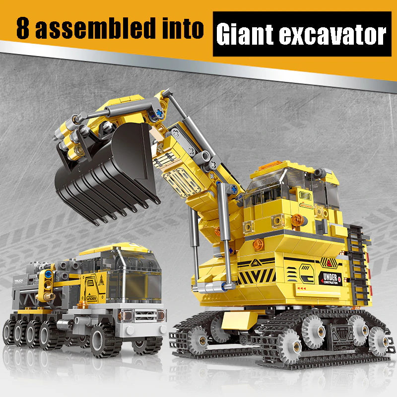 giant excavator toy