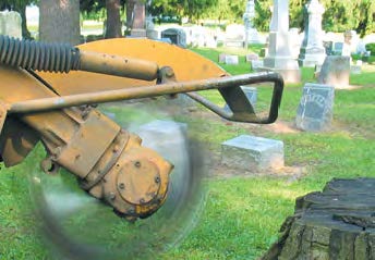 Phantom Wheel Stump Grinder Wheels Tight Spots Image