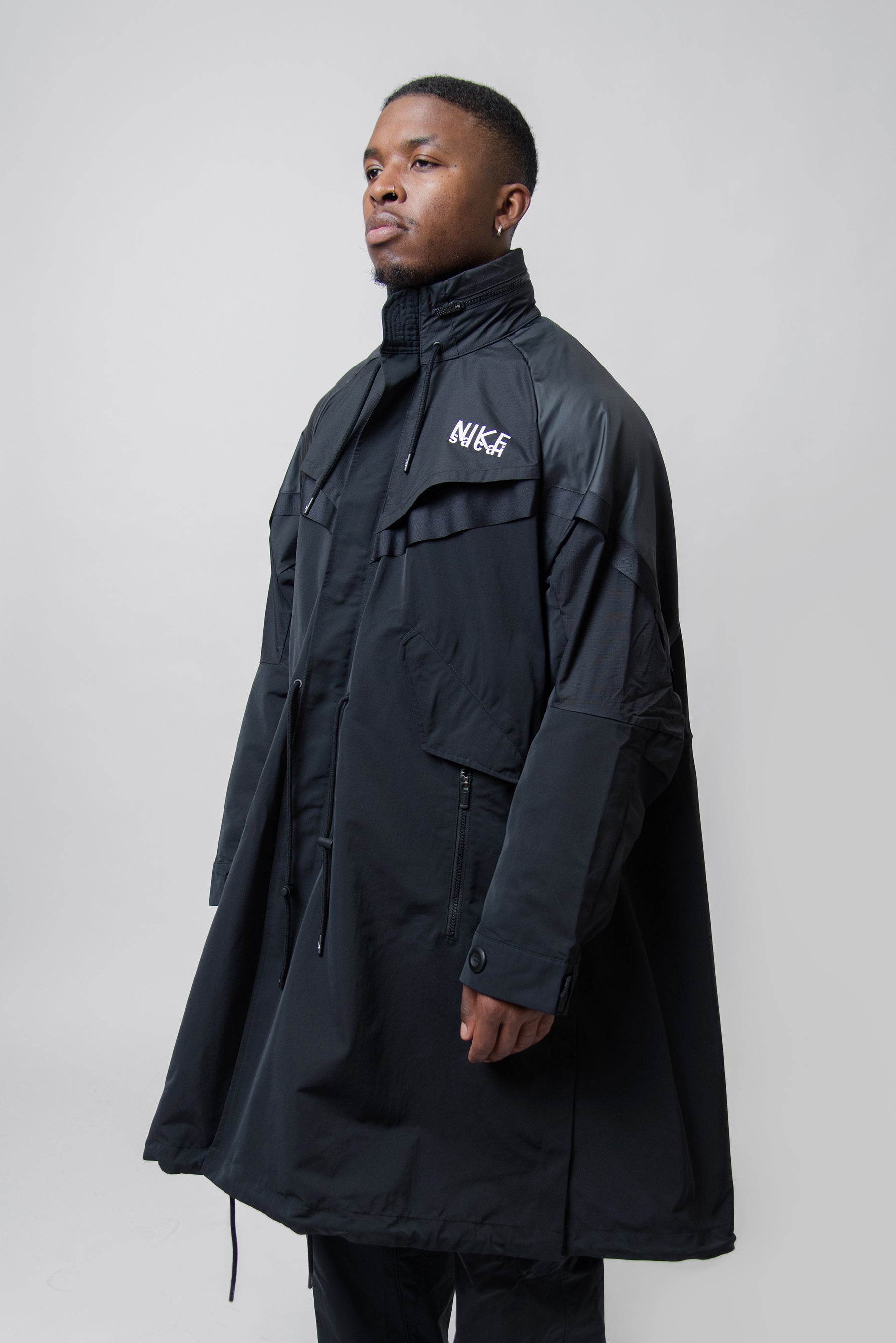 sacai x NIKE Trench Jacket 新品