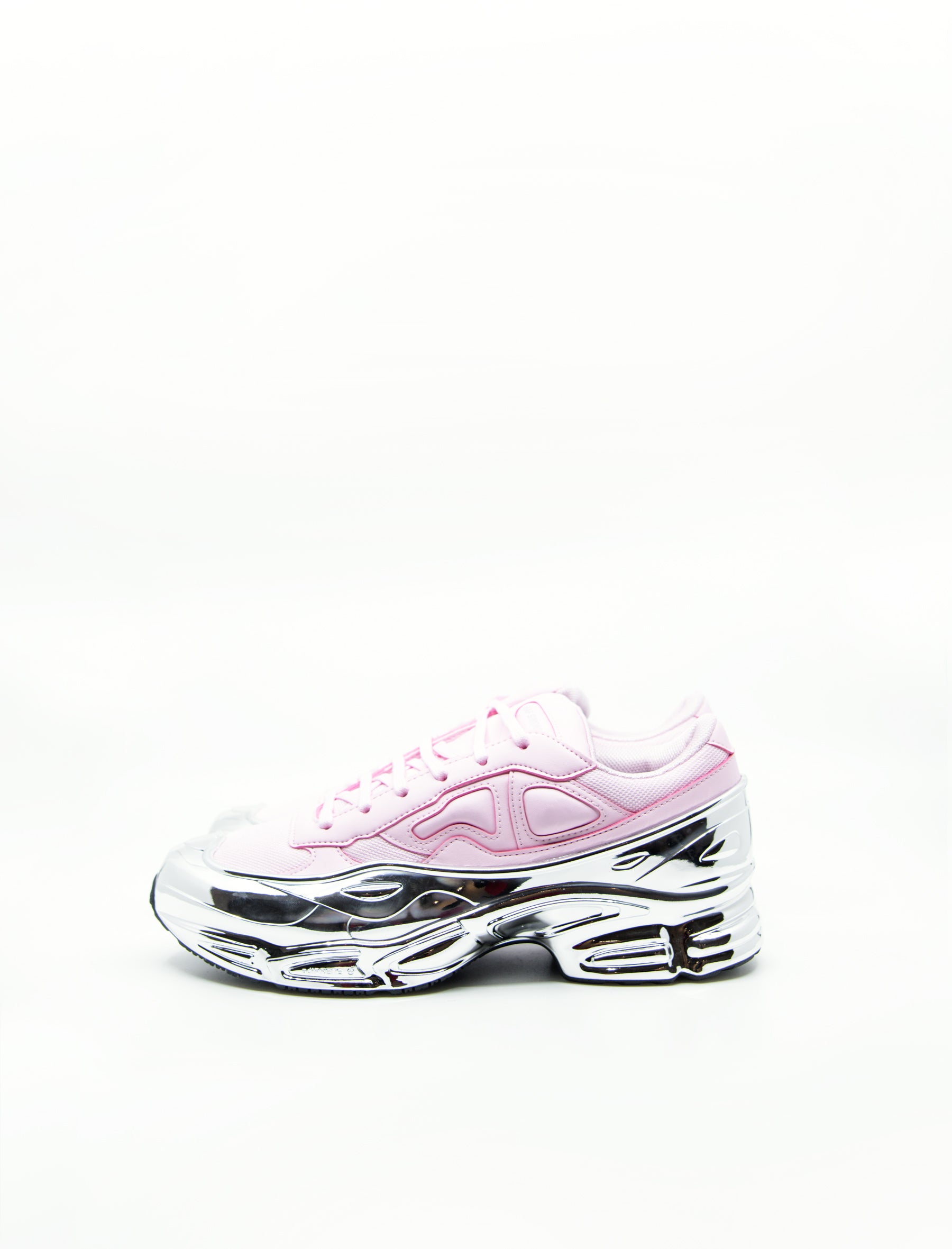 pink and silver raf simons adidas