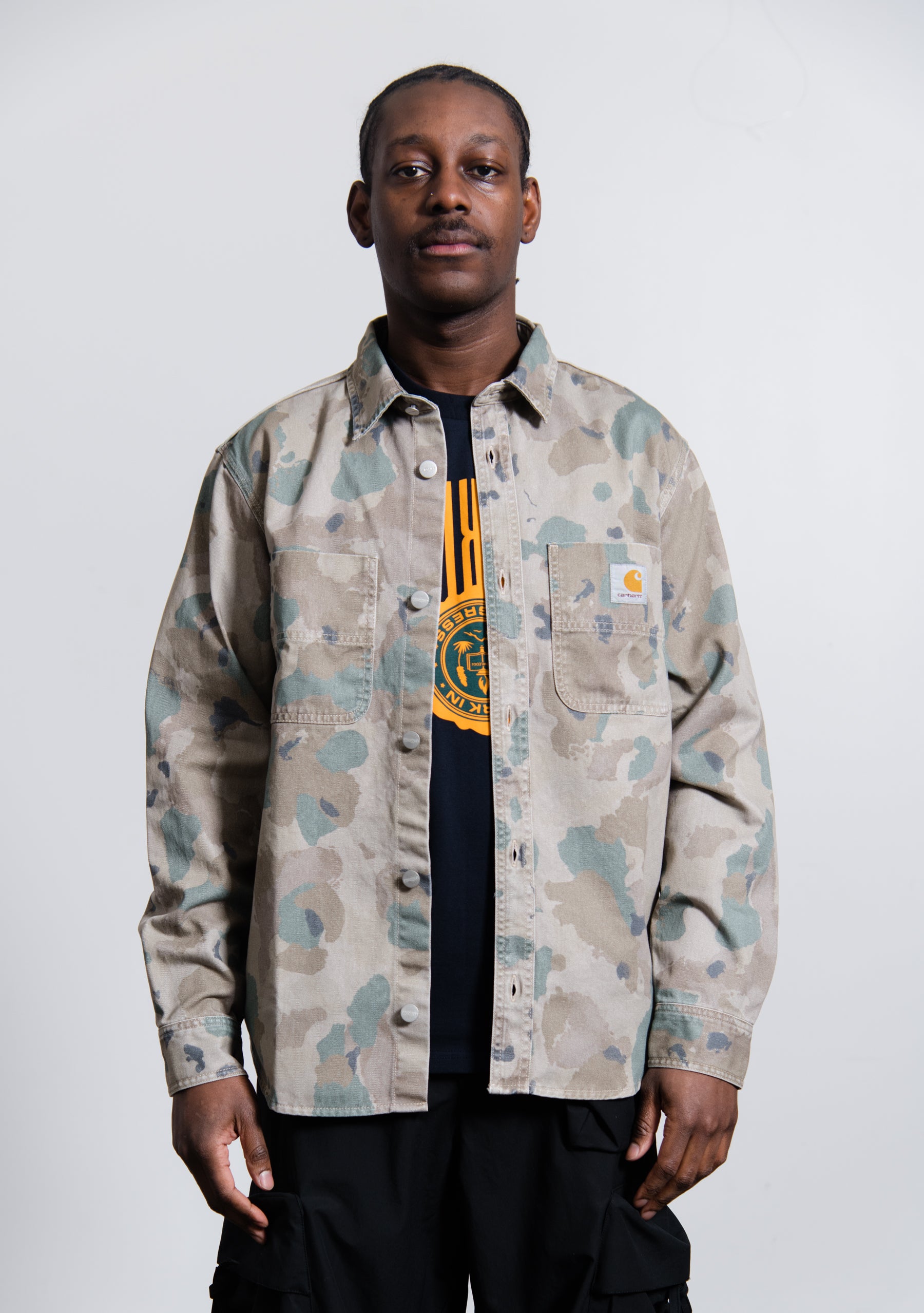 Melville Shirt Jacket Thyme – NOMAD