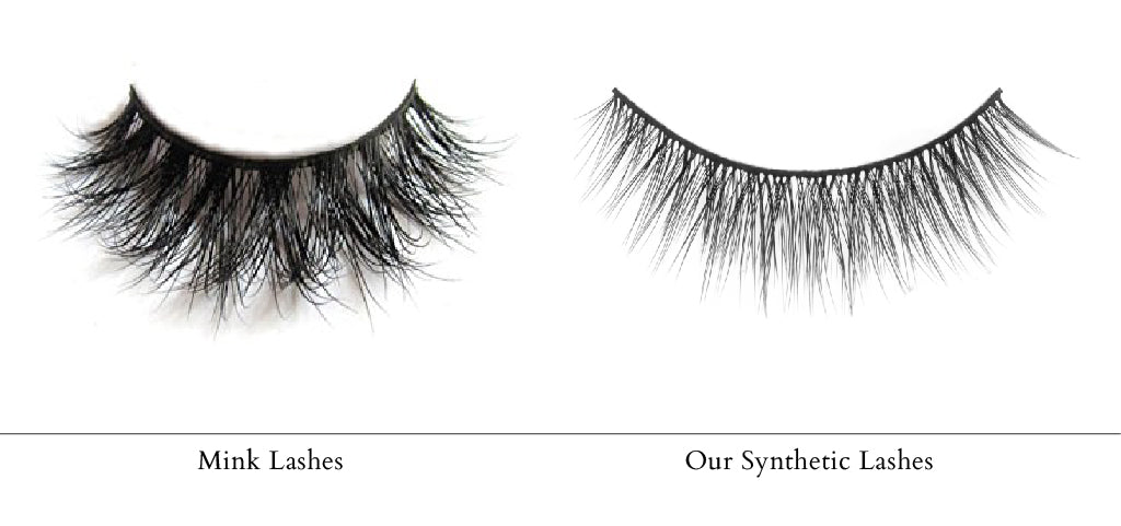 Blog_Lithe Lashes_Mink vs. Synthetic Lashes — And Why We Chose Synthetic_second image_competitor mink lash vs lithe synthetic cruelty free lashes