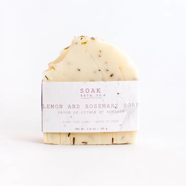 Lemon and Rosemary Bar Soap