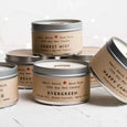 Evergreen Candle Tin