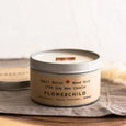 Flowerchild Candle Tin
