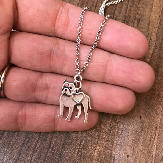 pitbull pendant necklace