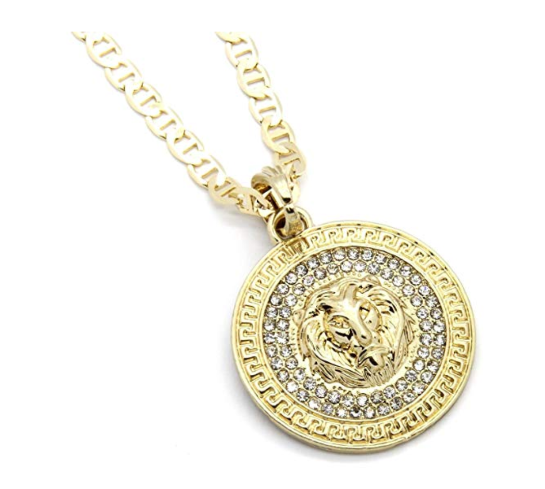 versace diamond necklace