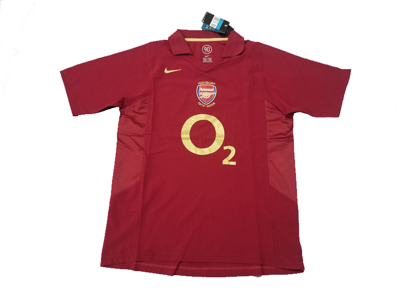 arsenal classic jersey