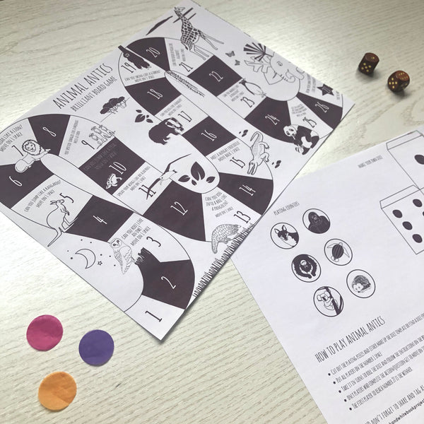 downloadable board game print out
