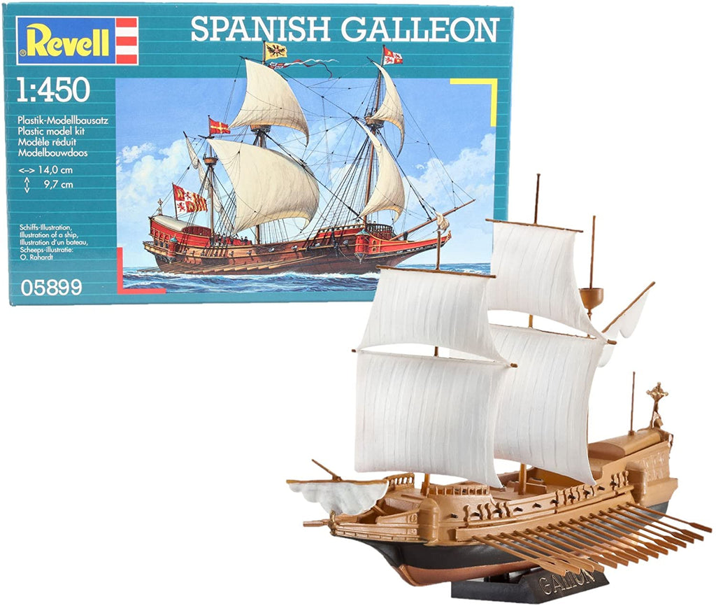 Spanish Galleon 1:450 Plastic Model Kit 05899 REVELL 