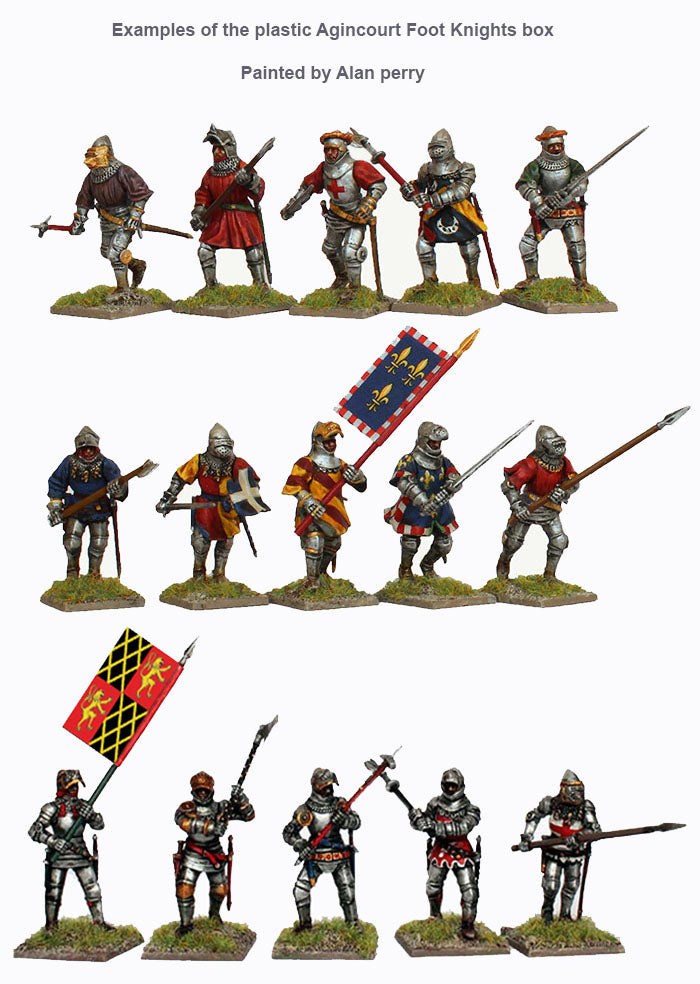 Tin soldier Battle of Azencourt figure 1415 54 mm October 25 English Archer 