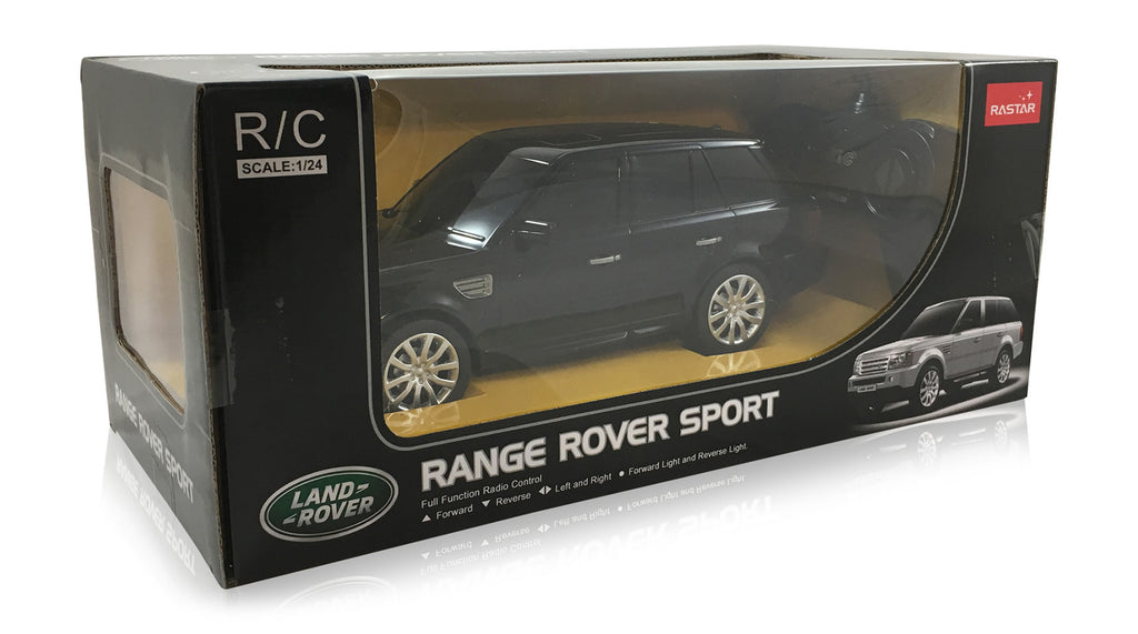 auteursrechten Verknald Tienerjaren Rastar | Land Rover Range Rover Sport (Black) 1/24 Scale RC Car | Bellford  Toys And Hobbies
