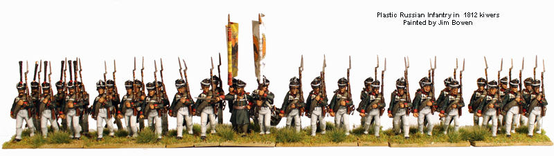 Perry Miniatures Russian Napoleonic Infantry Command Sprue 
