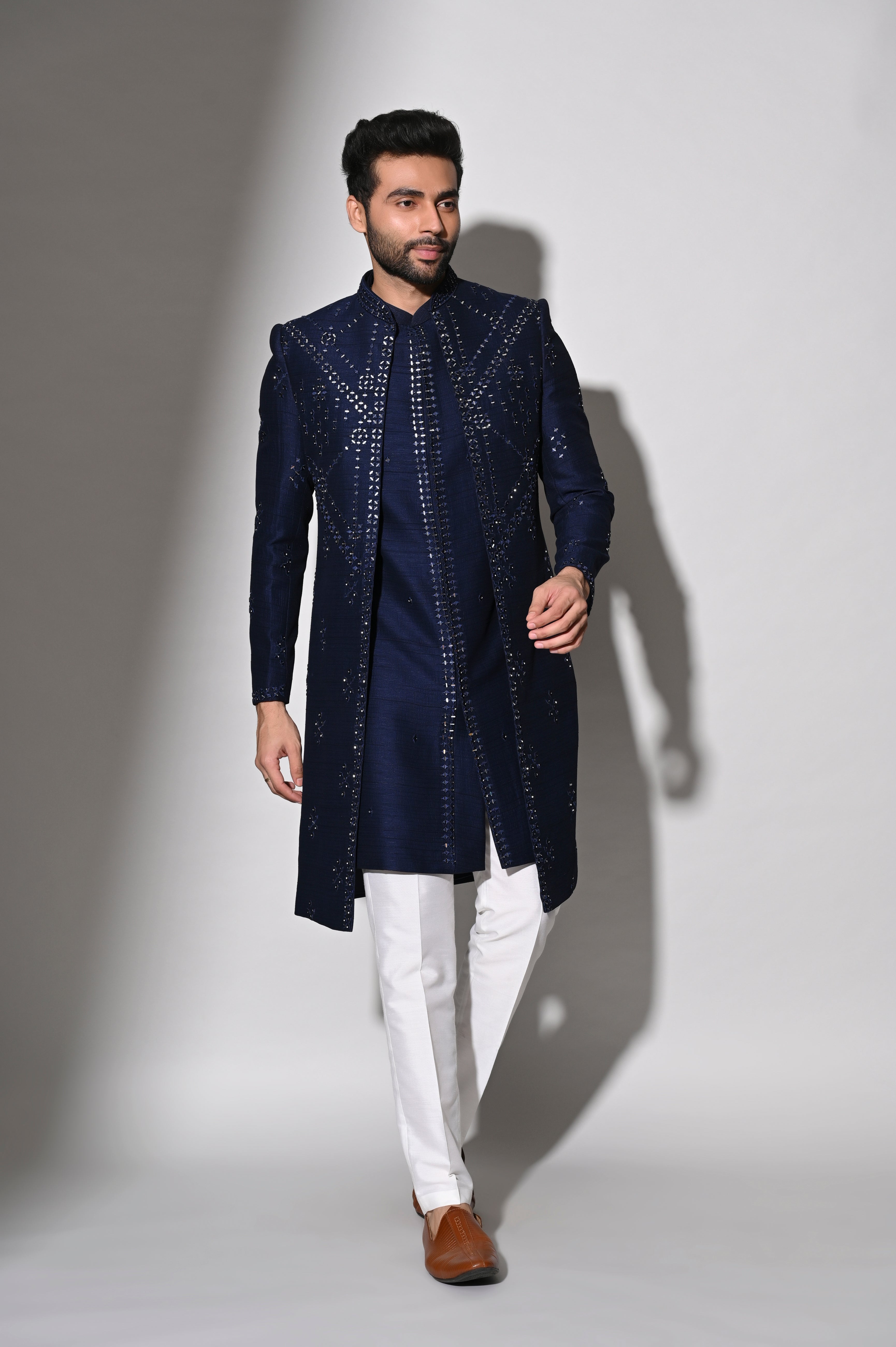 indo western dress for sangeet for male