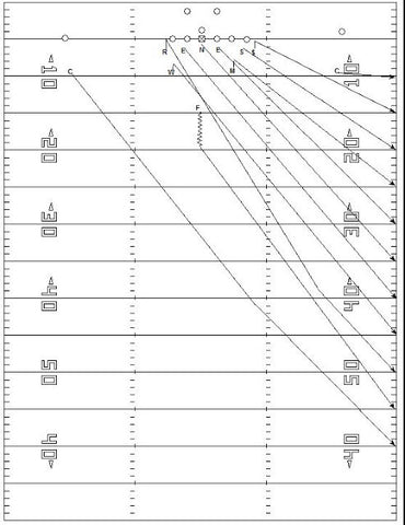 Football pursuit angle drill from formation