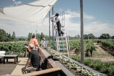 Installation for the Hill Family Winery by Lee Display