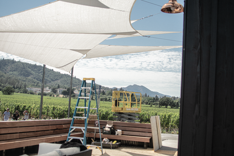 Installation for the Hill Family Winery by Lee Display