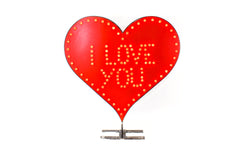 Valentine's Day I Love You Heart Sign from Lee Display's Valentine's Day Decoration Tips and Ideas