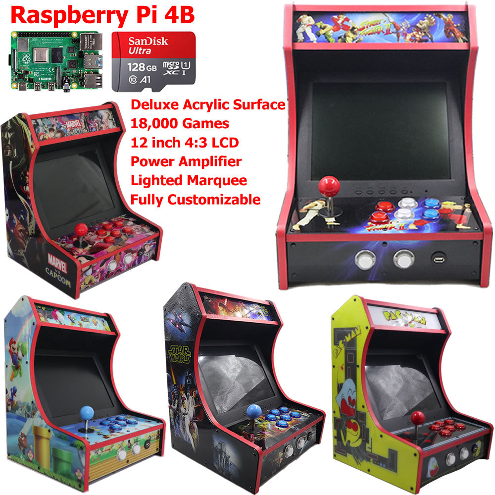 raspberry pi 4 arcade