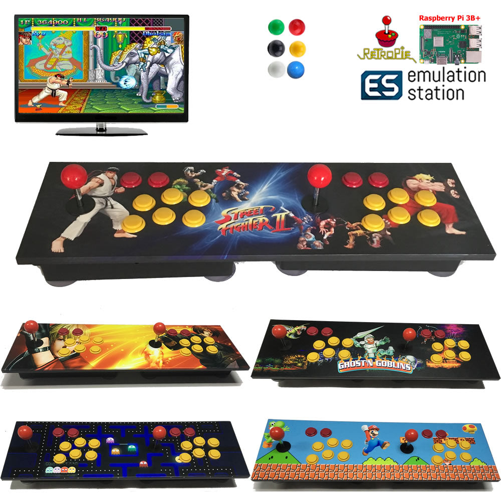 raspberry pi retro arcade game console