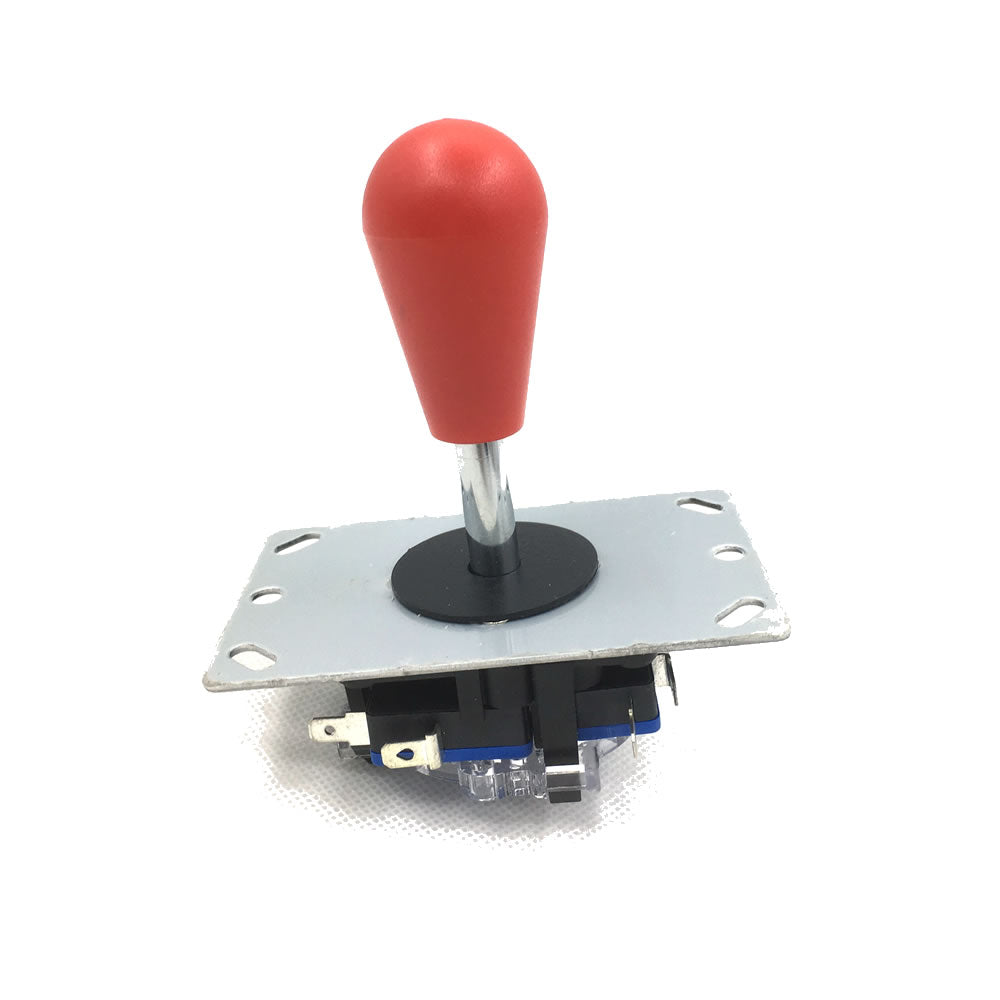 DIY Arcade Joystick Kit 2Pin Cable 24/30mm Button USB Encoder Board Oval BallTop 