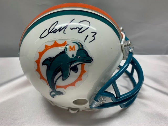 dan marino signed helmet