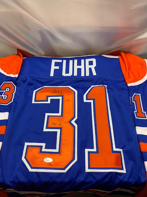 grant fuhr signed jersey