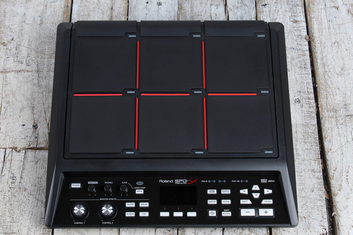 Roland SPD-SX Sampling Pad Sampling Percussion Pad with 4GB