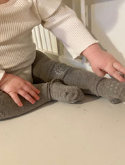 GoBabyGo crawling tights in grey 