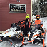 Snowmobiling at Pleasant Street Inn, Rangeley, Maine
