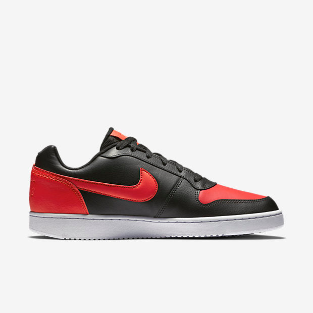 nike ebernon low red and white