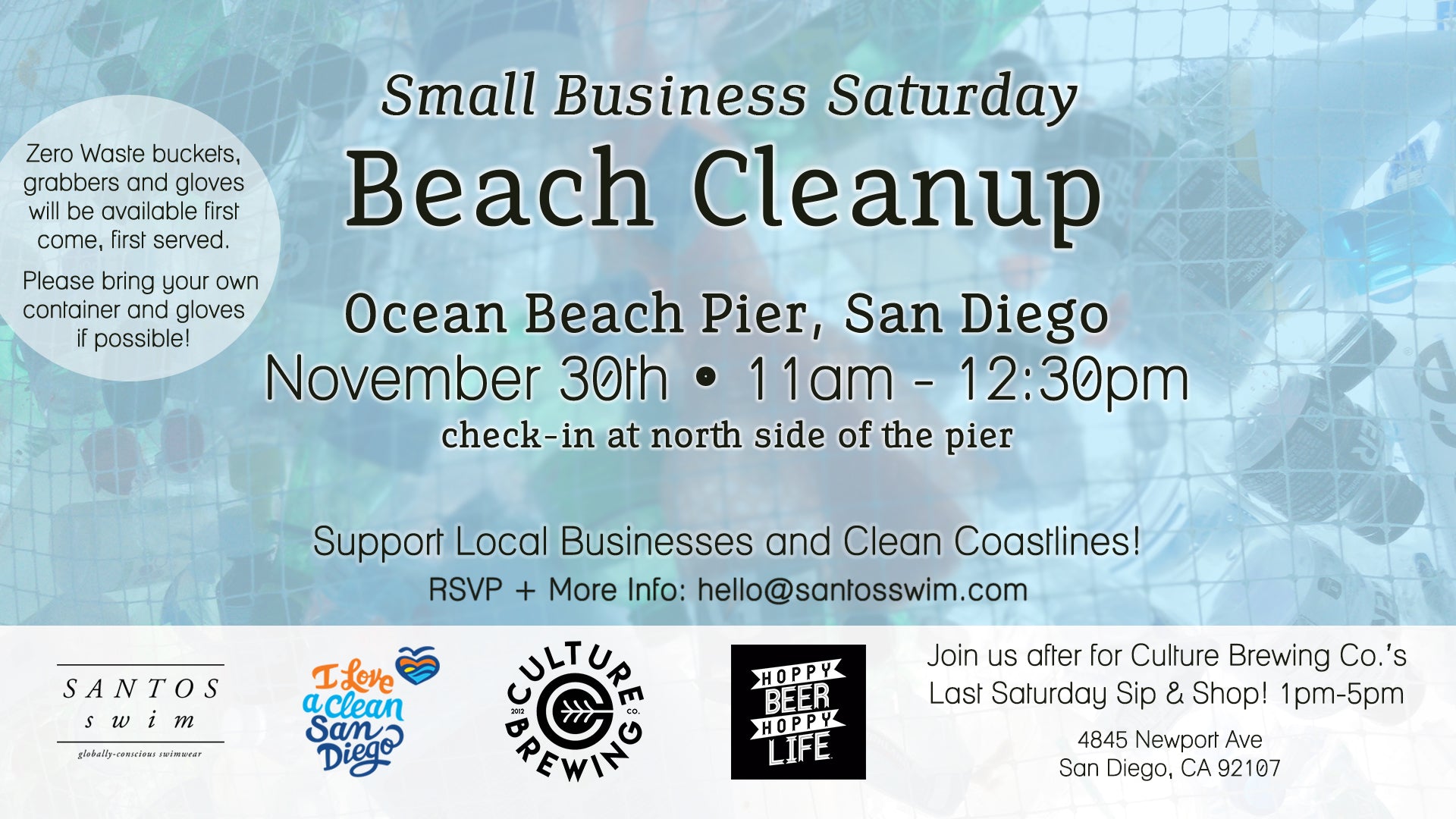 San Diego Beach Cleanup