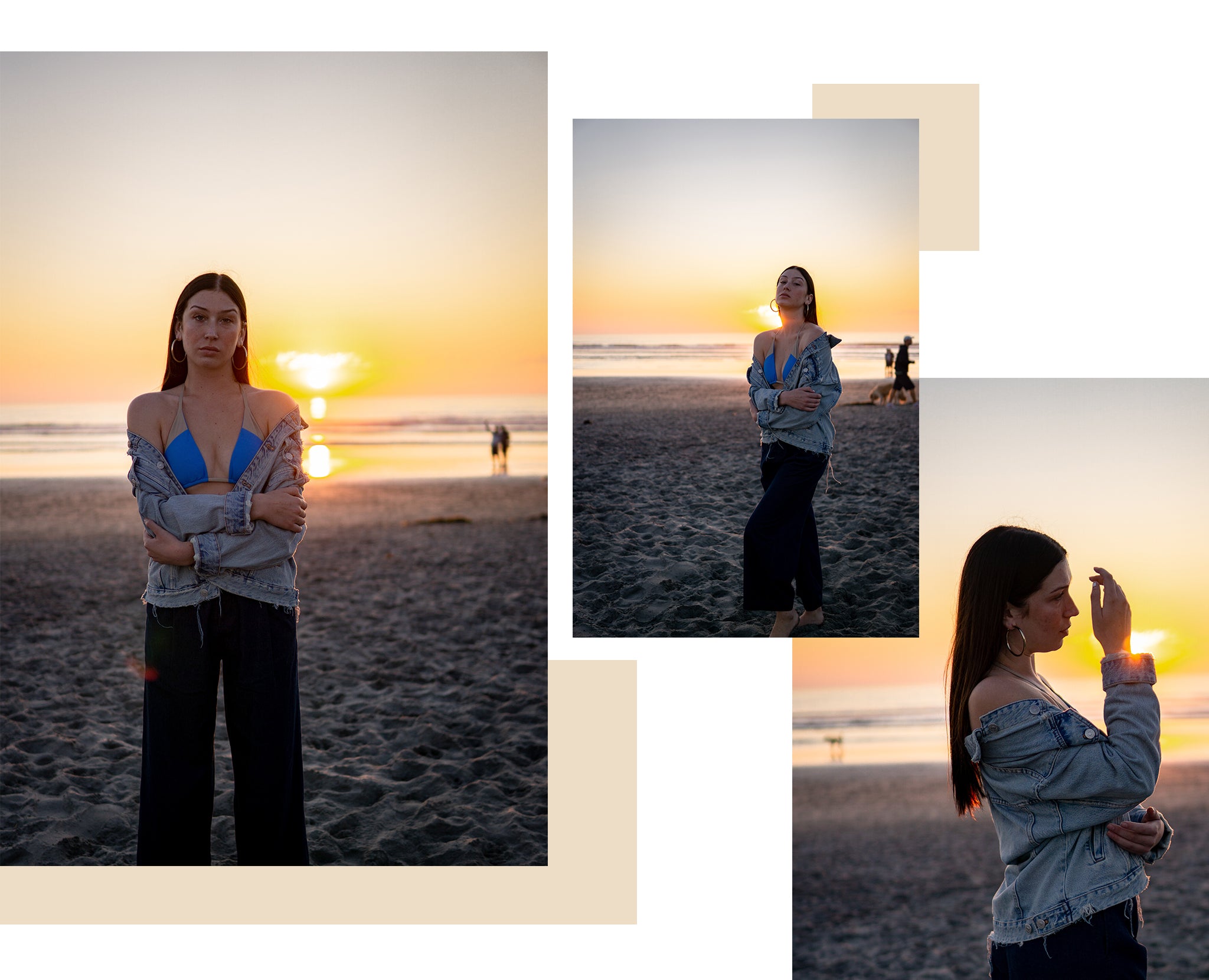 California Sunset Beach Style Sustainable Bikini