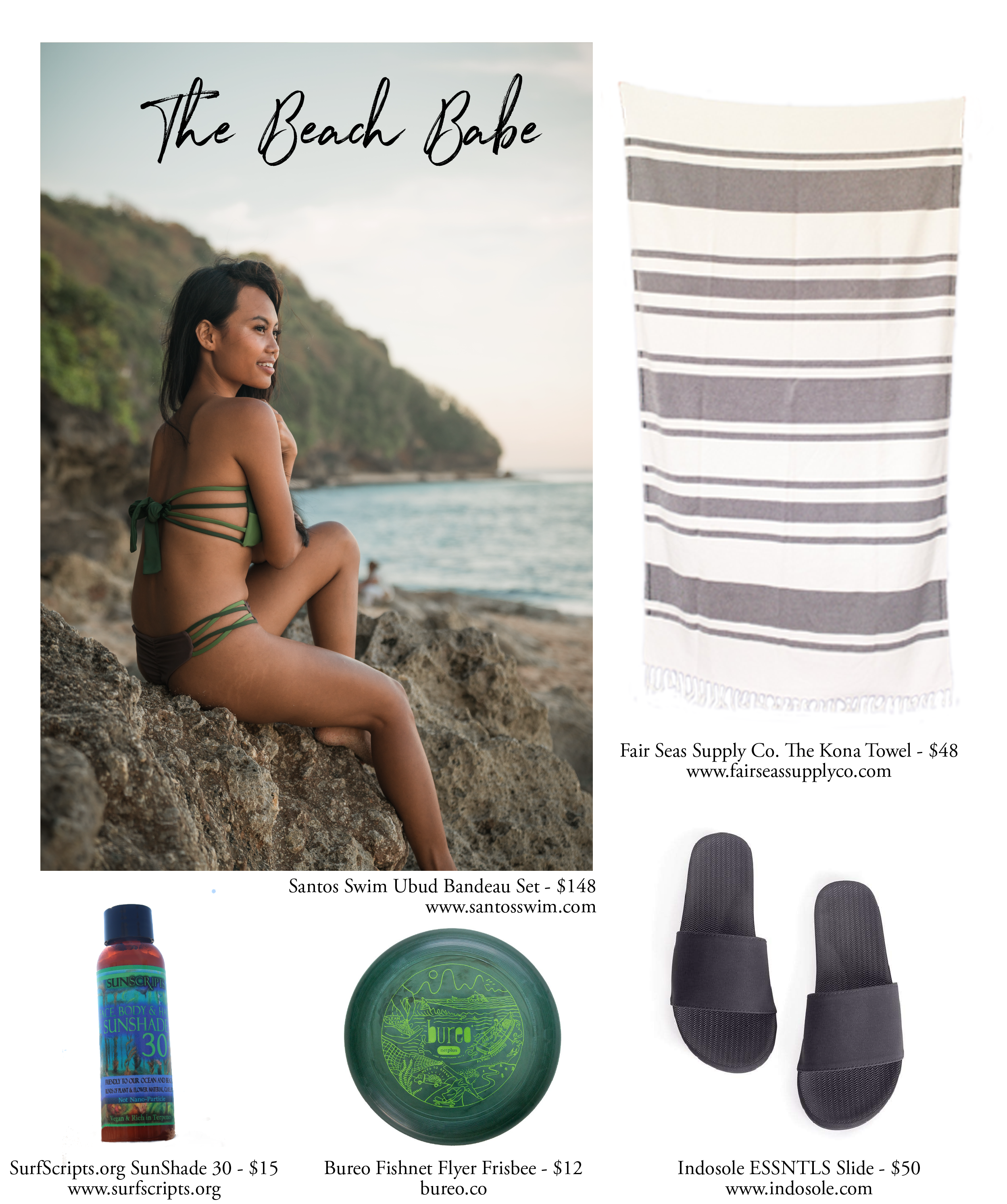 EcoFriendly Sustainable Gifts For Beach Babes