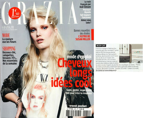 Le magazine 'Grazia' février 2015