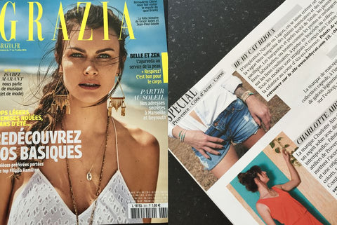 Le magazine 'Grazia' Juillet 2016