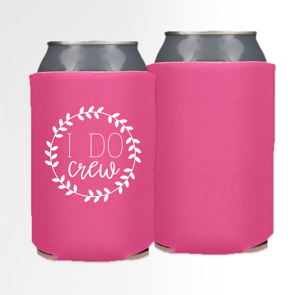 Pre-Printed Foam Can - I Do Crew