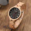 Montres en bois femme