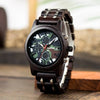 Montres en bois chronographe homme