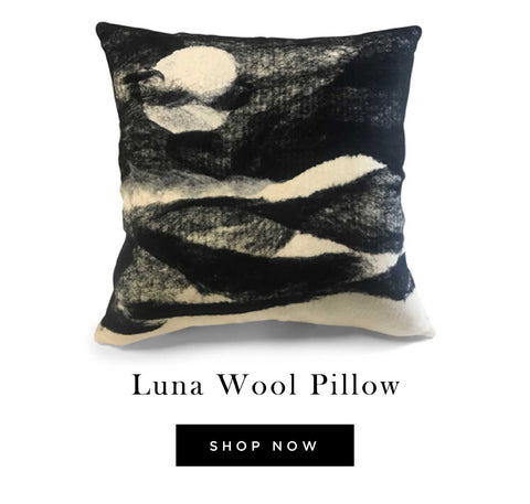 Luna Wool Pillow - shop now