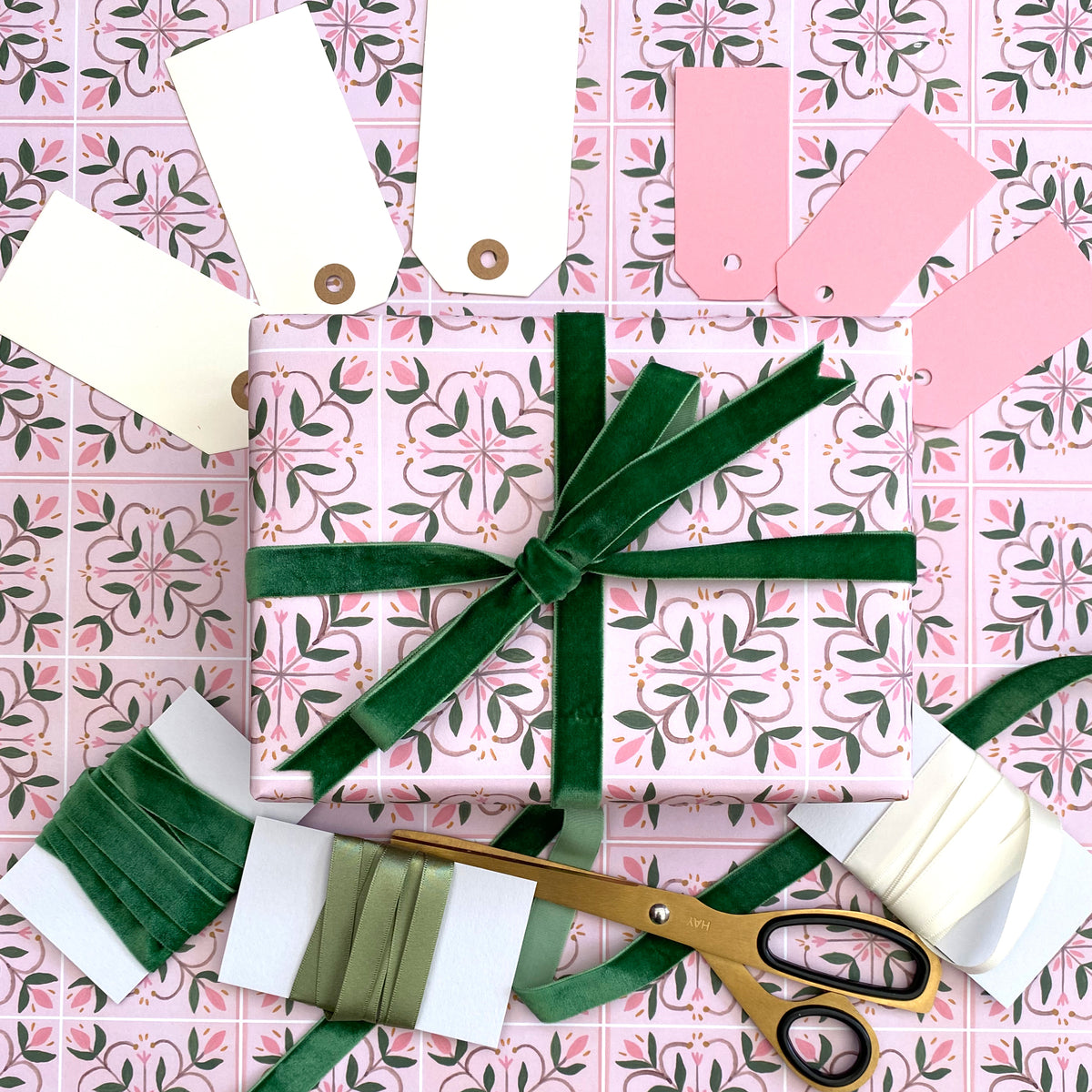 hay wrapping paper