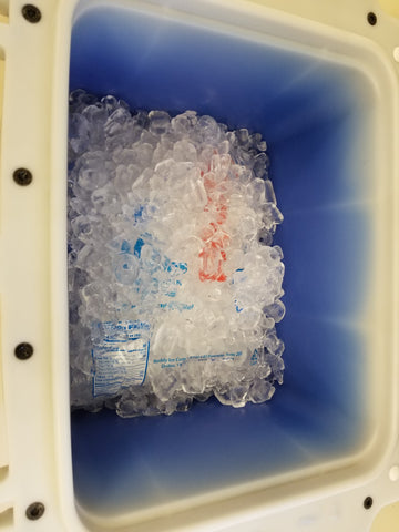 Blue Collar Cooler after 5 Minutes