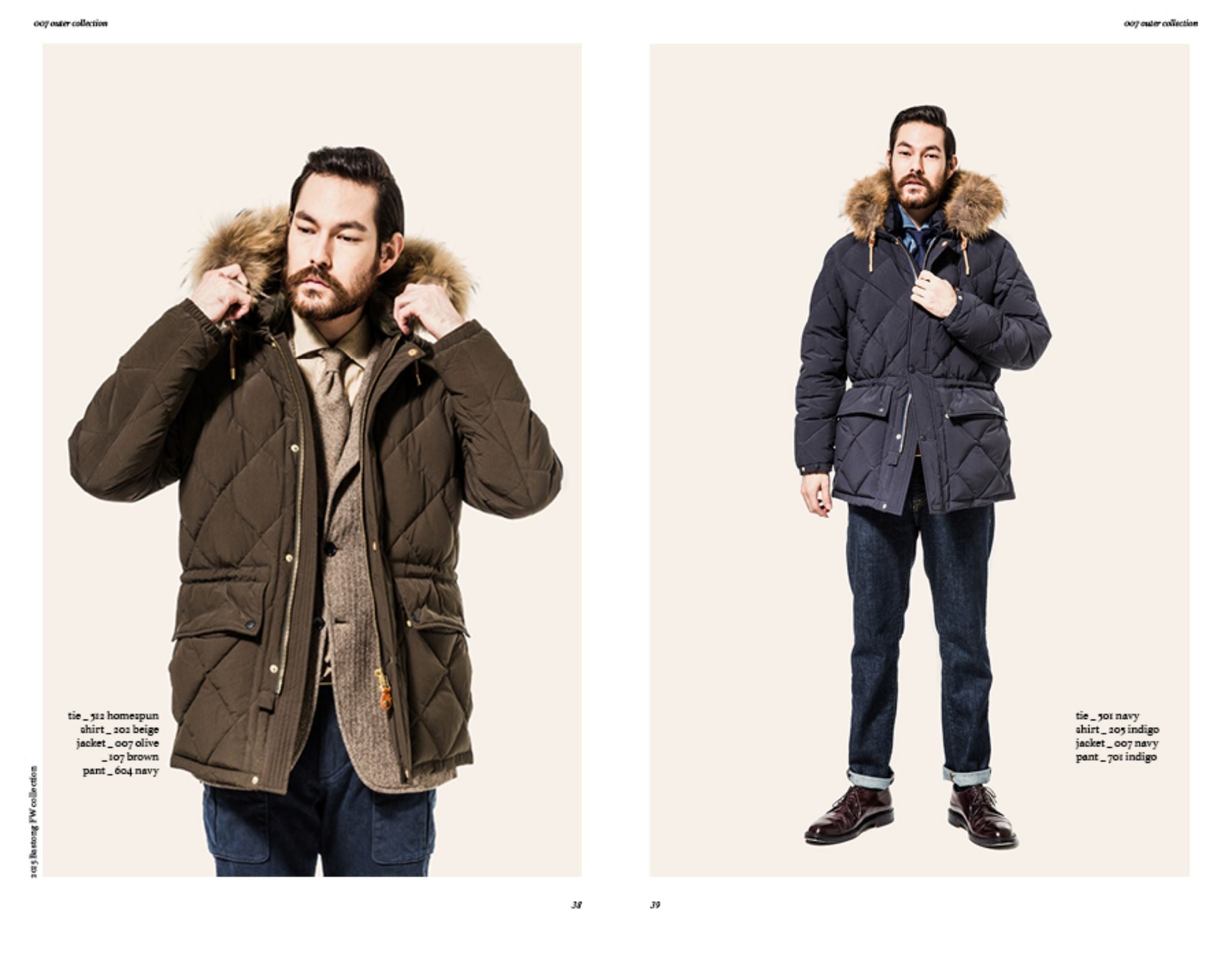 Bastong fw15 lookbook - down parka jacket for winter