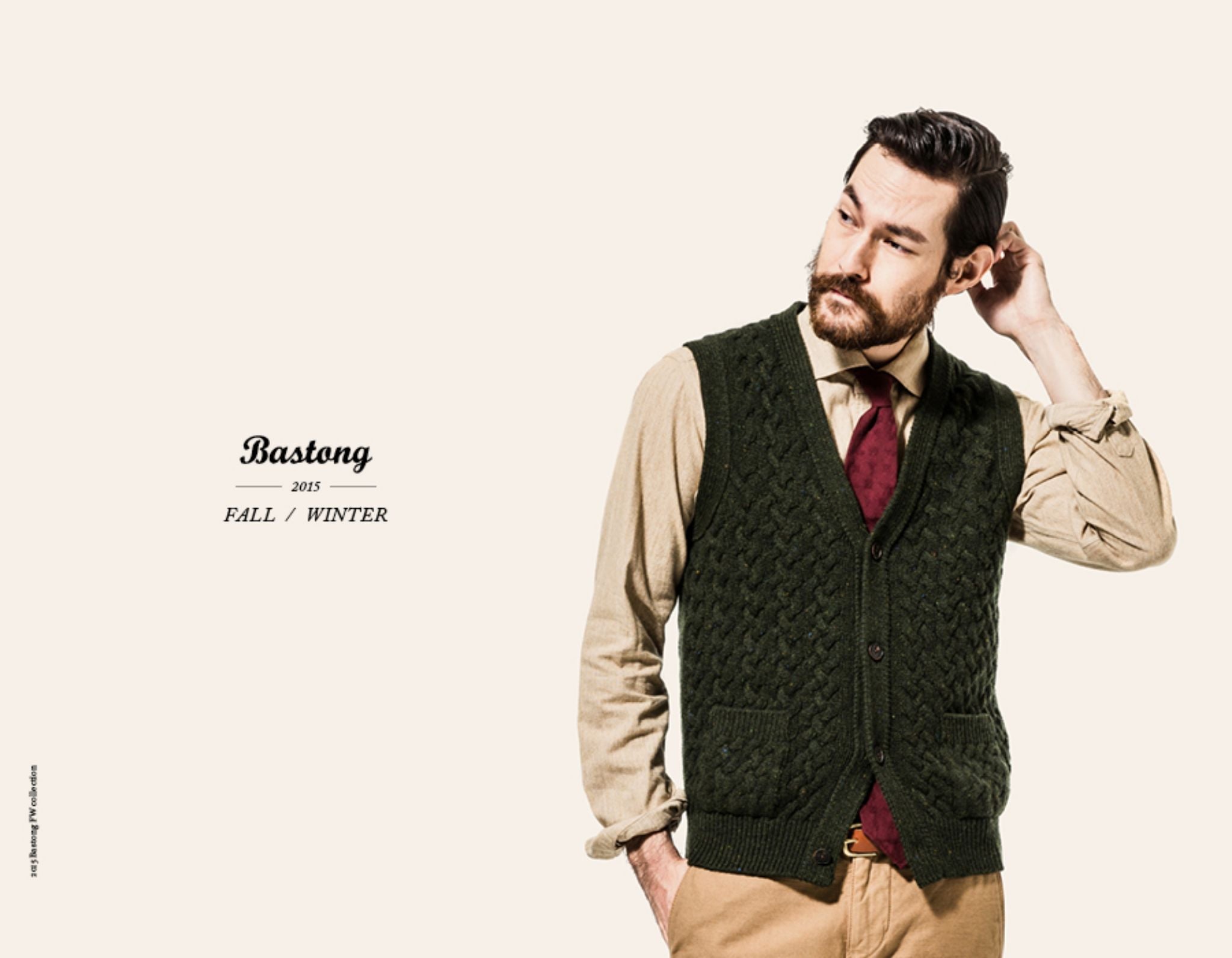 Bastong fw15 lookbook - knitted vest