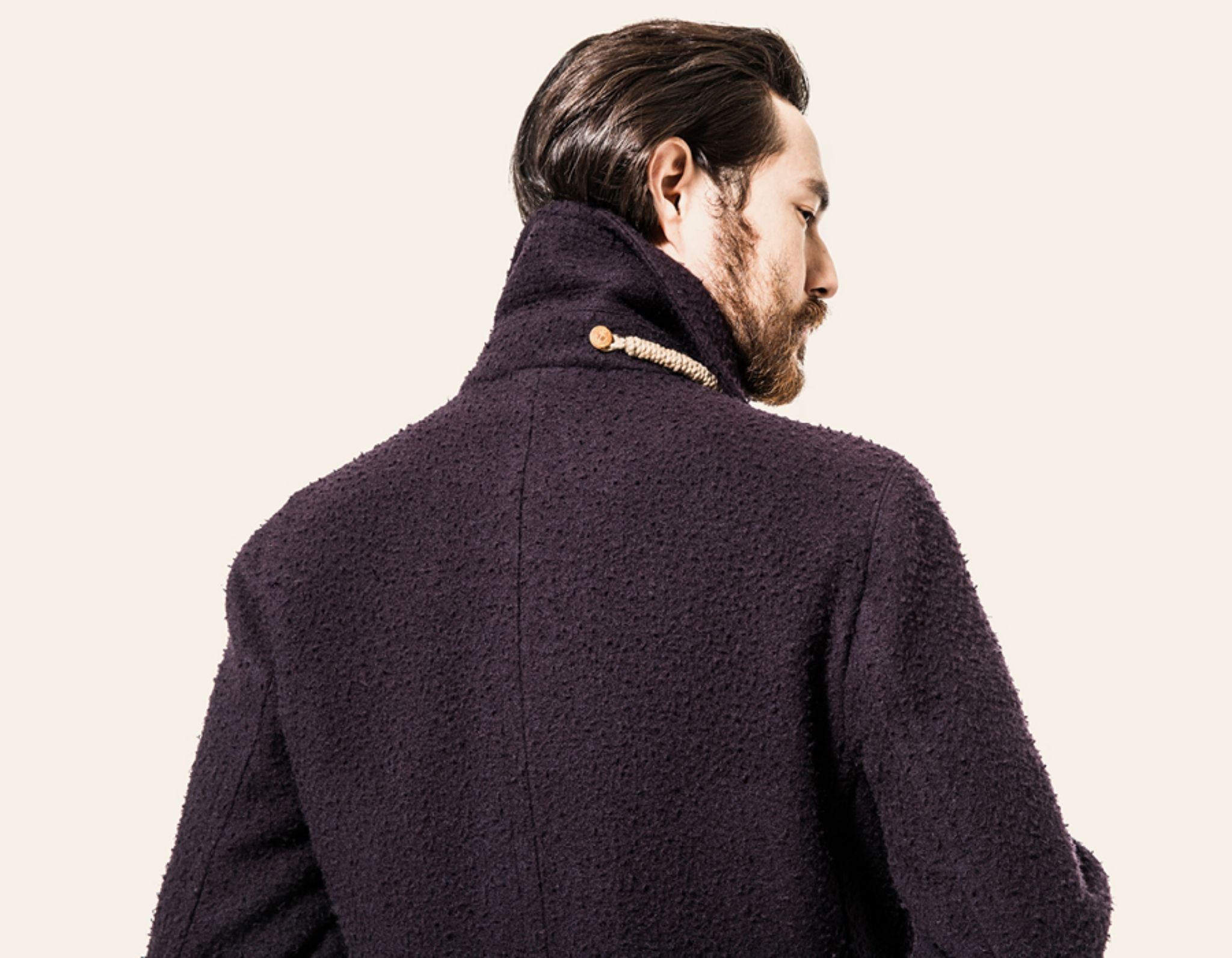 Bastong fw15 lookbook - Casentino peacoat details