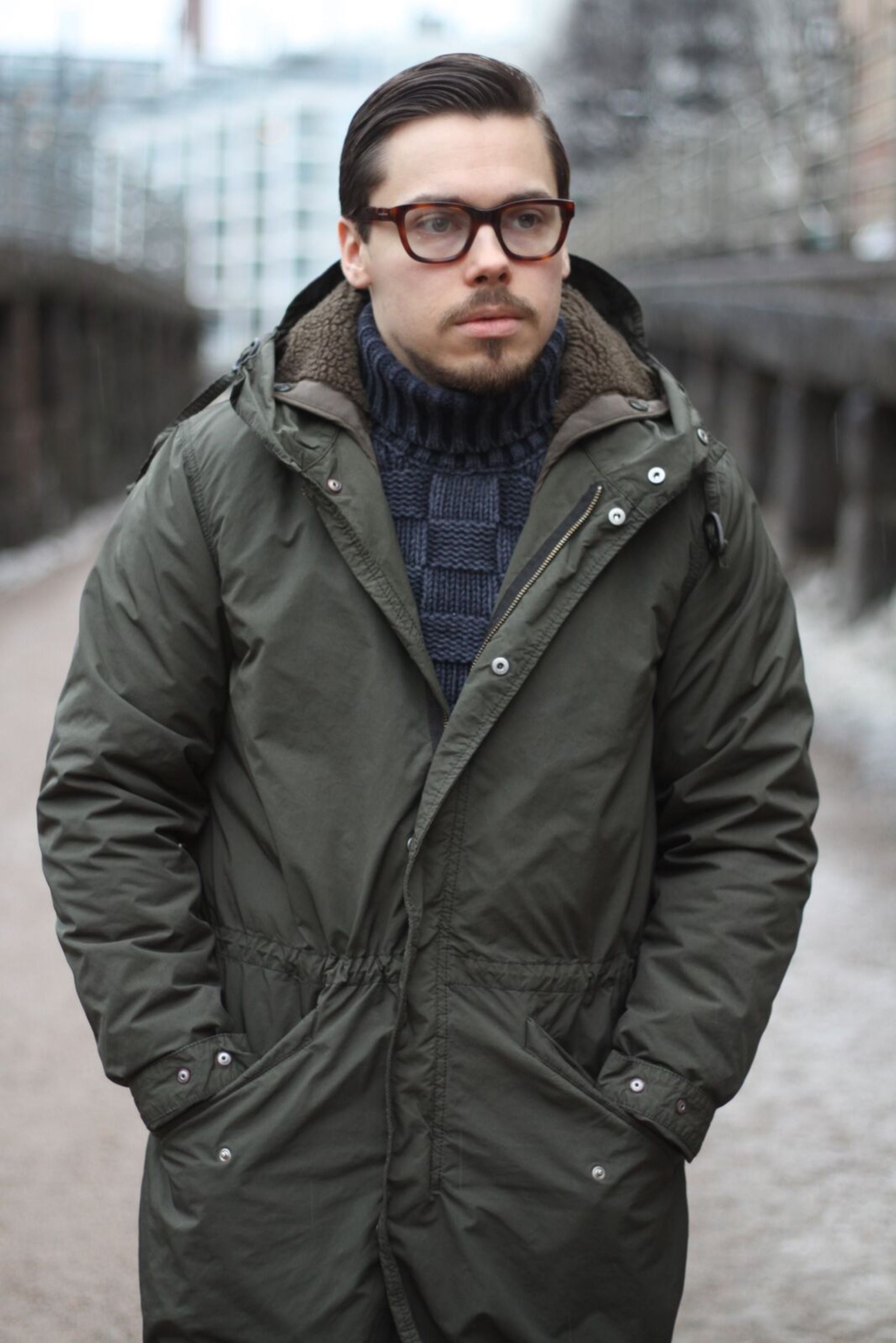 Aspesi lambrettone - How to wear a parka jacket – Dress Like A