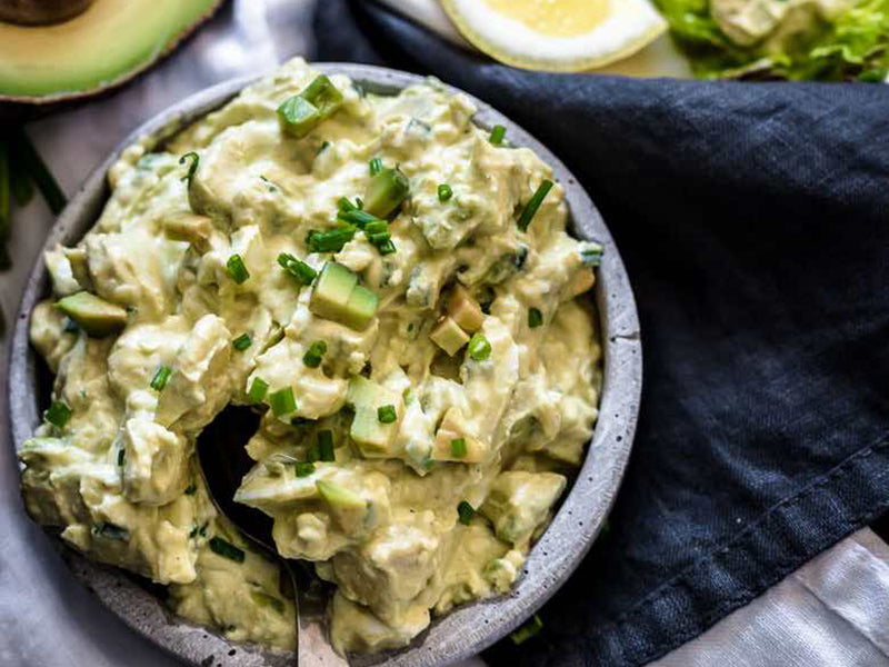 Keto Avocado Egg Salad